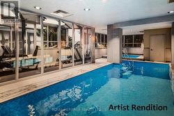 Rendering of pool to be rehabilitated in future - 