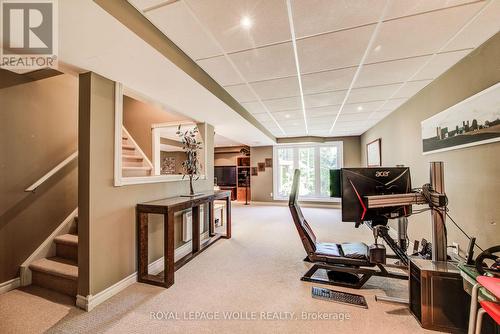 33 Tinatawa Court, Kitchener, ON - Indoor Photo Showing Gym Room
