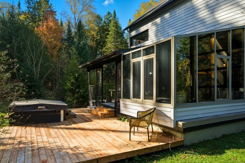 Patio - 967 Côte St-Gabriel O., Saint-Sauveur, QC - Outdoor With Exterior