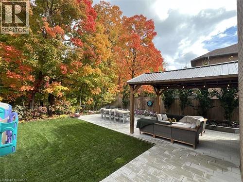 1257 Mccraney Street E, Oakville, ON - Outdoor With Backyard