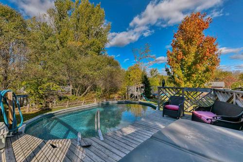 Pool - 296Z  - 298Z Mtée St-Vincent, Saint-Placide, QC - Outdoor With Deck Patio Veranda