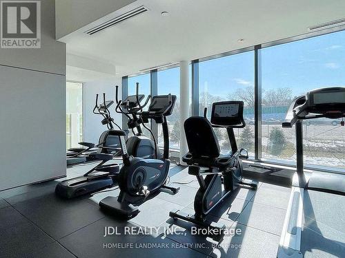1910 - 95 Mcmahon Drive, Toronto, ON - Indoor Photo Showing Gym Room
