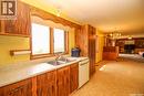 223 2Nd Street W, Climax, SK  - Indoor Photo Showing Kitchen With Double Sink 
