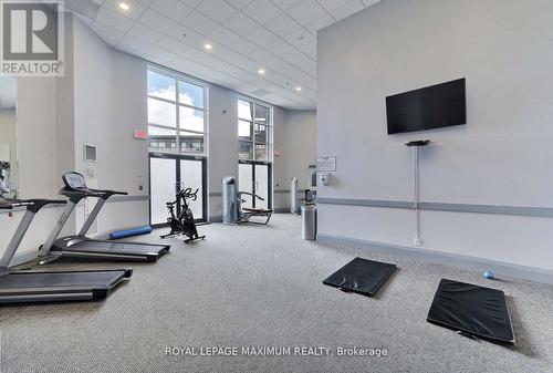 312 - 12 Woodstream Boulevard, Vaughan, ON - Indoor Photo Showing Gym Room