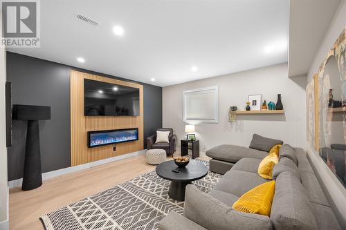 14 Kinglet Way, Conception Bay South, NL - Indoor Photo Showing Living Room With Fireplace