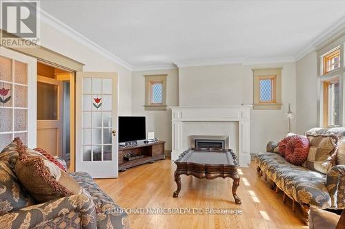 100 Warden Avenue, Toronto, ON - Indoor Photo Showing Living Room With Fireplace