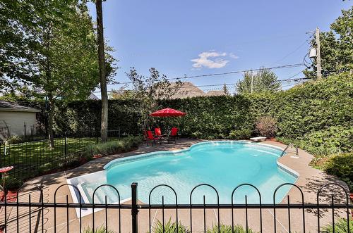 Backyard - 6 Rue Des Doublons, Blainville, QC - Outdoor With In Ground Pool With Backyard