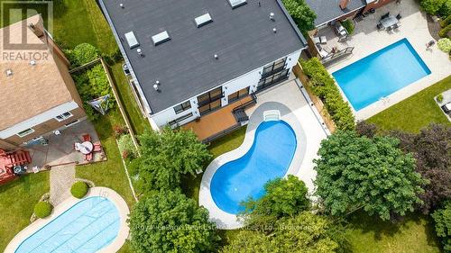 431 Sandlewood Road, Oakville (Wo West), ON - Outdoor With In Ground Pool With Deck Patio Veranda With View