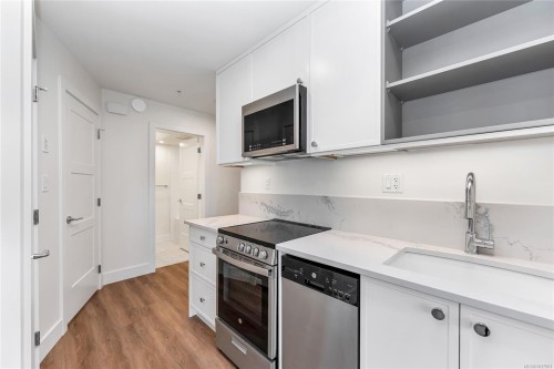102 C-1224 Richardson St, Victoria, BC - Indoor Photo Showing Kitchen