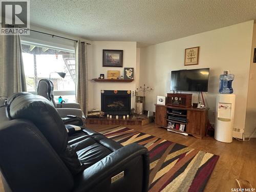 109 2911 Harding Street, Regina, SK - Indoor Photo Showing Living Room With Fireplace