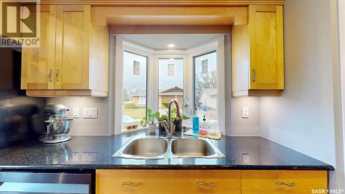 3355 Westminster Road, Regina, SK - Indoor Photo Showing Kitchen With Double Sink