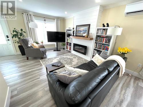 40C Riverside Drive, Bishop'S Falls, NL - Indoor Photo Showing Living Room With Fireplace