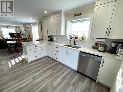 40C Riverside Drive, Bishop'S Falls, NL - Indoor Photo Showing Kitchen With Double Sink With Upgraded Kitchen