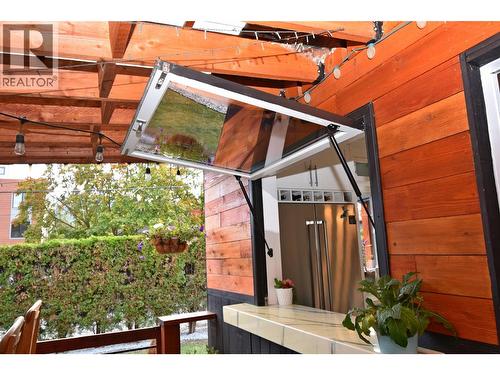 Window pass thru from kitchen to deck - 3930 26 Street, Vernon, BC - Outdoor With Exterior