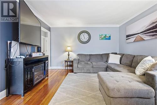 137 Hyland Drive, Sudbury, ON - Indoor Photo Showing Living Room With Fireplace