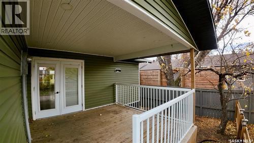 589 Poplar Crescent, Shaunavon, SK - Outdoor With Deck Patio Veranda With Exterior