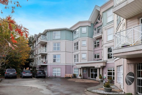 403-1683 Balmoral Ave, Comox, BC - Outdoor With Balcony With Facade