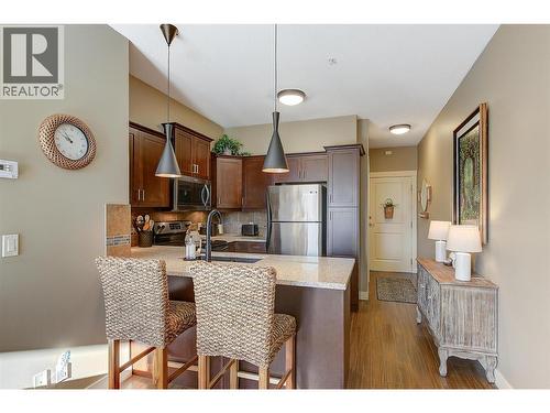3521 Carrington Road Unit# 201, West Kelowna, BC - Indoor Photo Showing Kitchen