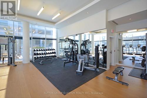 Th111 - 90 Stadium Road, Toronto, ON - Indoor Photo Showing Gym Room