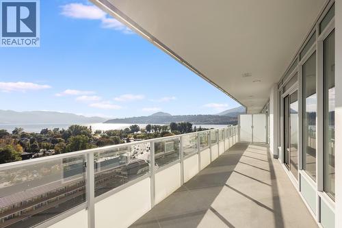238 Leon Avenue Unit# 1104, Kelowna, BC - Outdoor With Balcony With View With Exterior