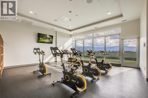 238 Leon Avenue Unit# 1104, Kelowna, BC - Indoor Photo Showing Gym Room