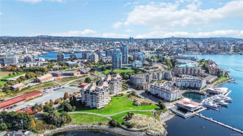 303-83 Saghalie Rd, Victoria, BC - Outdoor With Body Of Water With View