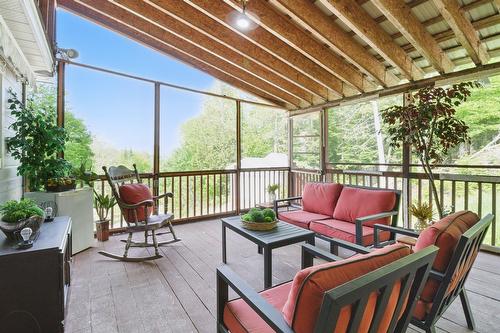 Patio - 60 Ch. De La Ferme, Messines, QC -  With Deck Patio Veranda With Exterior