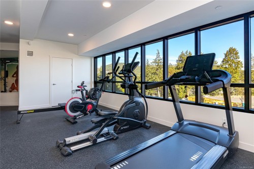 214-2390 City Gate Blvd, Langford, BC - Indoor Photo Showing Gym Room