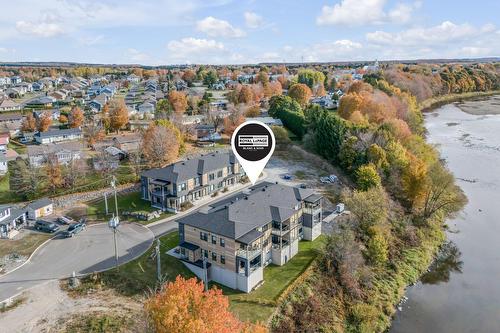 Photo aérienne - 4-41 Rue Bellevue, Saint-Anselme, QC - Outdoor With View