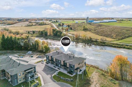 Photo aérienne - 3-41 Rue Bellevue, Saint-Anselme, QC - Outdoor With View