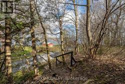 steps down to water access - 