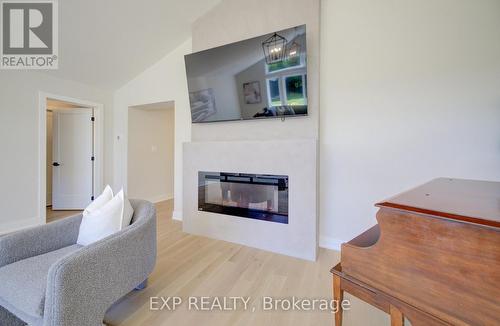 919 Union Street, Kitchener, ON - Indoor Photo Showing Living Room With Fireplace