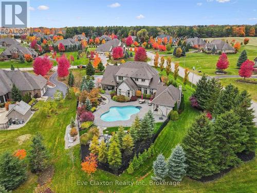 95 Old Ruby Lane, Puslinch, ON - Outdoor With In Ground Pool With View