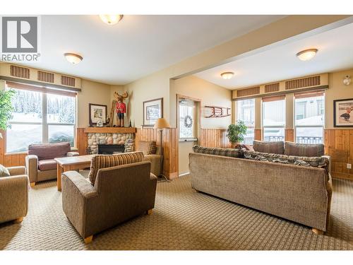 Common Area - 9808 Silver Star Road Unit# 109, Vernon, BC - Indoor Photo Showing Living Room With Fireplace