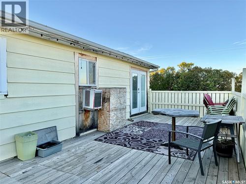 100 Main Street, Aylesbury, SK - Outdoor With Deck Patio Veranda With Exterior