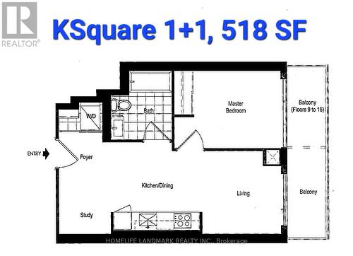 3806 - 2033 KENNEDY ROAD  Toronto, ON M1T 0B9