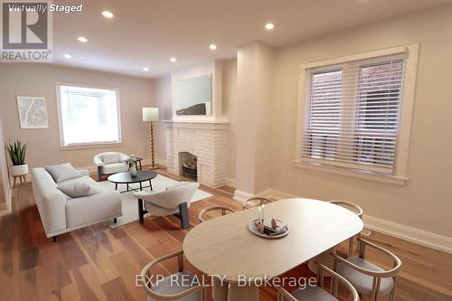 342 Eglinton Avenue E, Toronto, ON - Indoor With Fireplace