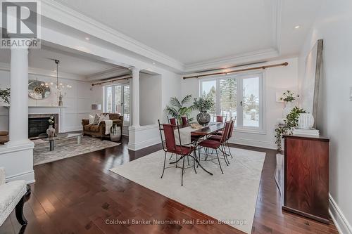 32 Forest Ridge Road, Erin, ON - Indoor Photo Showing Living Room With Fireplace