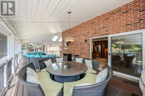 Covered Screened room - 32 Forest Ridge Road, Erin, ON -  With Deck Patio Veranda With Exterior