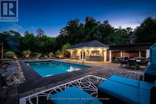 32 Forest Ridge Road, Erin, ON - Outdoor With In Ground Pool With Deck Patio Veranda With Backyard