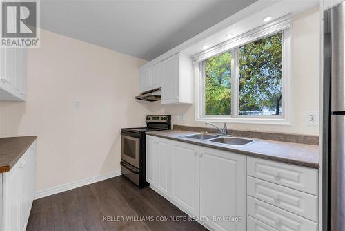 62 Bond Street, Kitchener, ON - Indoor Photo Showing Kitchen With Double Sink