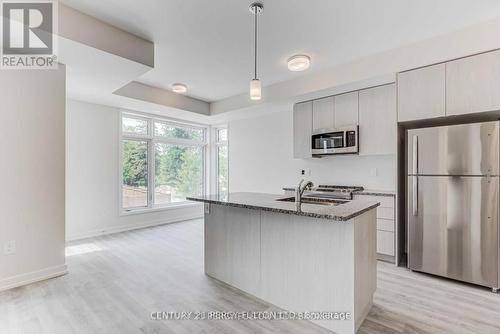 105 - 2550 Castlegate Crossing Drive, Pickering, ON - Indoor Photo Showing Kitchen With Double Sink