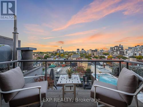 Ph1 - 533 Richmond Street W, Toronto, ON - Outdoor With Balcony With View