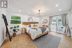 Primary bedroom on the main floor - 