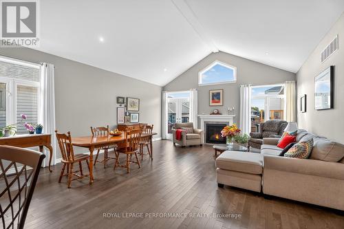 88 Des Rails Street, Clarence-Rockland, ON - Indoor Photo Showing Living Room With Fireplace