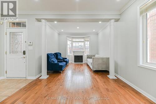 96 Brayshaw Drive, Cambridge, ON - Indoor With Fireplace