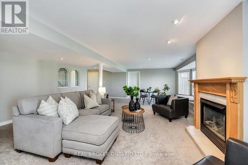 69 Padfield Drive, Clarington (Bowmanville), ON - Indoor Photo Showing Living Room With Fireplace