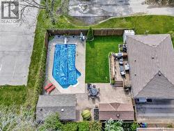 Drone / aerial view of a pool - 