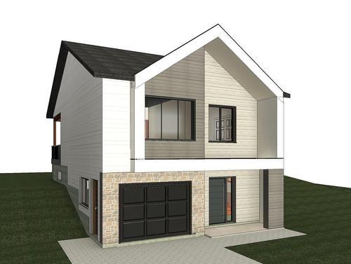 Plan (croquis) - 406 Ch. Southière, Magog, QC 