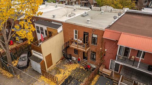 Photo aérienne - 5517  - 5519 Boul. St-Michel, Montréal (Rosemont/La Petite-Patrie), QC - Outdoor